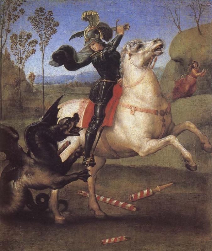 Kill dragon, RAFFAELLO Sanzio